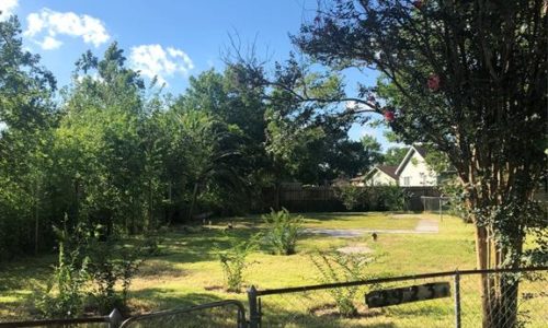 image of empty lot for sale